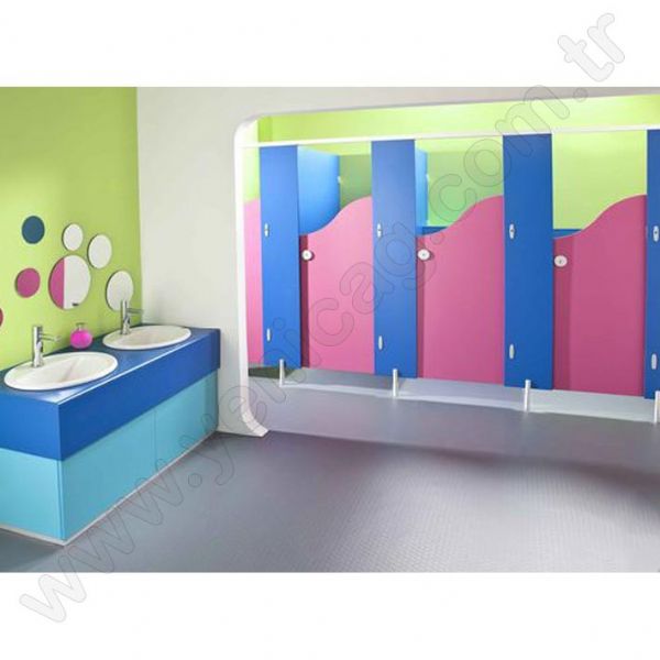 Colored Washbasin Compartment