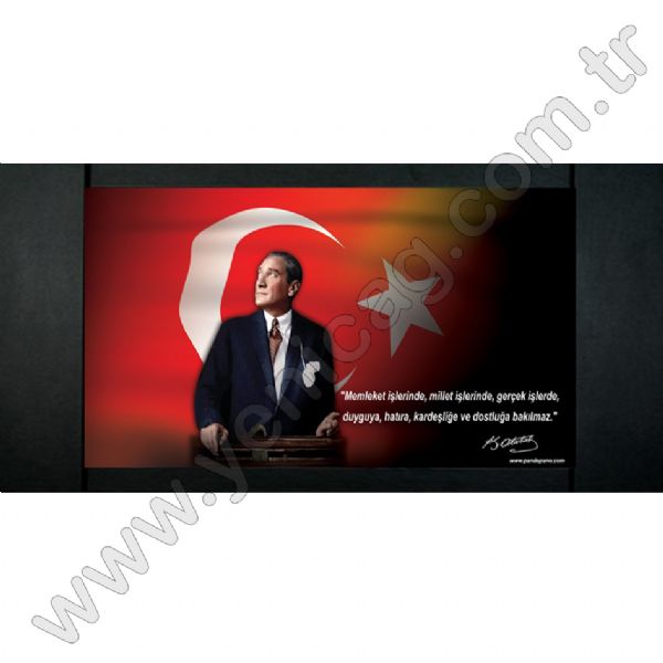 Digital Atatürk Portrait 100x200 Cm
