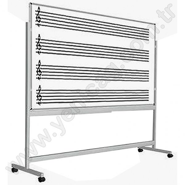 Footed Musical Writing Board 120x140 Cm