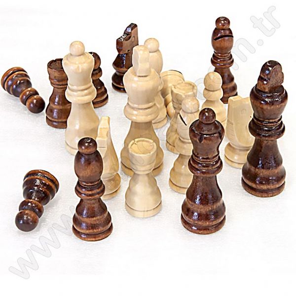 Wooden Chess Pieces