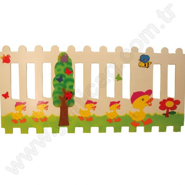 Duck Flock Figured Fence (m2 Price)