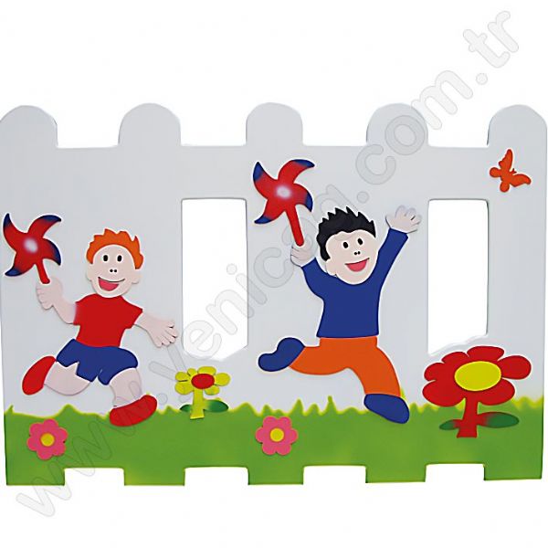 Running Child Figured Fence (m2 Price)