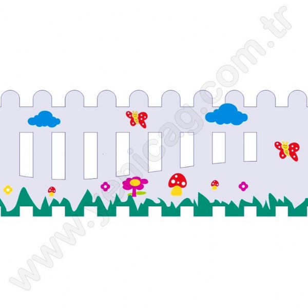 Cloud Figured Fence (m2 Price)